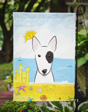 Load image into Gallery viewer, Bull Terrier Summer Beach Garden Flag – Decorative Outdoor Yard Flag BB2077GF