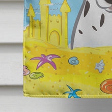 Load image into Gallery viewer, Dalmatian Summer Beach Flag Canvas House Size BB2078CHF