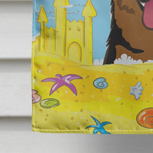 Load image into Gallery viewer, German Shepherd Summer Beach Flag Canvas House Size BB2079CHF