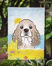 Load image into Gallery viewer, Cocker Spaniel Summer Beach Garden Flag – Decorative Outdoor Yard Flag BB2084GF