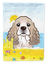 Load image into Gallery viewer, Cocker Spaniel Summer Beach Garden Flag – Decorative Outdoor Yard Flag BB2084GF