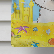 Load image into Gallery viewer, Bichon Frise Summer Beach Flag Canvas House Size BB2085CHF