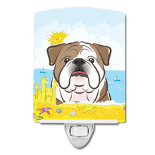 Load image into Gallery viewer, English Bulldog  Summer Beach Ceramic Night Light BB2087CNL