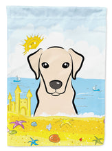 Load image into Gallery viewer, Yellow Labrador Summer Beach Garden Flag – Decorative Outdoor Yard Flag BB2090GF