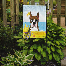 Load image into Gallery viewer, Boxer Summer Beach Garden Flag – Decorative Outdoor Yard Flag BB2091GF