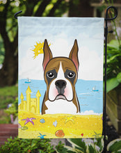 Load image into Gallery viewer, Boxer Summer Beach Garden Flag – Decorative Outdoor Yard Flag BB2091GF