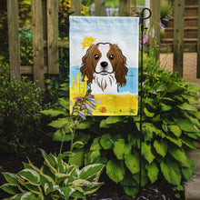 Load image into Gallery viewer, Cavalier Spaniel Summer Beach Garden Flag – Decorative Outdoor Yard Flag BB2092GF