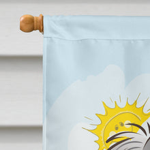 Load image into Gallery viewer, Saluki Summer Beach Flag Canvas House Size BB2097CHF