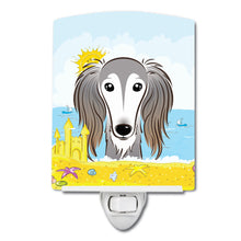 Load image into Gallery viewer, Saluki Summer Beach Ceramic Night Light BB2097CNL
