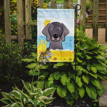 Load image into Gallery viewer, Weimaraner Summer Beach Garden Flag – Decorative Outdoor Yard Flag BB2099GF