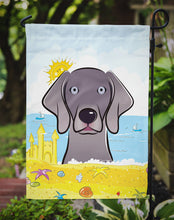 Load image into Gallery viewer, Weimaraner Summer Beach Garden Flag – Decorative Outdoor Yard Flag BB2099GF