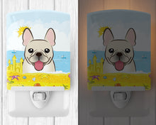 Load image into Gallery viewer, French Bulldog Summer Beach Ceramic Night Light BB2106CNL