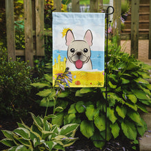 Load image into Gallery viewer, French Bulldog Summer Beach Garden Flag – Decorative Outdoor Yard Flag BB2106GF