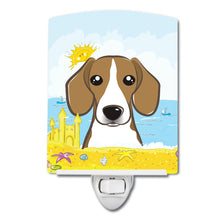 Load image into Gallery viewer, Beagle Summer Beach Ceramic Night Light BB2107CNL