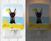 Load image into Gallery viewer, Doberman Summer Beach Ceramic Night Light BB2113CNL