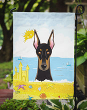 Load image into Gallery viewer, Doberman Summer Beach Garden Flag – Decorative Outdoor Yard Flag BB2113GF