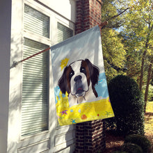 Load image into Gallery viewer, Saint Bernard Summer Beach Flag Canvas House Size BB2114CHF