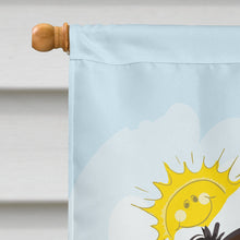 Load image into Gallery viewer, Saint Bernard Summer Beach Flag Canvas House Size BB2114CHF