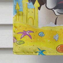 Load image into Gallery viewer, Saint Bernard Summer Beach Flag Canvas House Size BB2114CHF