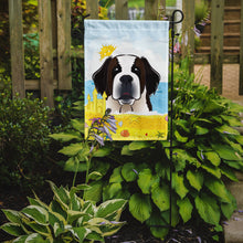 Load image into Gallery viewer, Saint Bernard Summer Beach Garden Flag – Decorative Outdoor Yard Flag BB2114GF