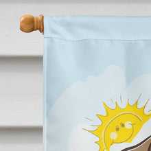 Load image into Gallery viewer, Wire Haired Fox Terrier Summer Beach Flag Canvas House Size BB2115CHF