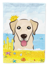 Load image into Gallery viewer, Golden Retriever Summer Beach Garden Flag – Decorative Outdoor Yard Flag BB2120GF