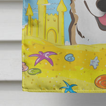 Load image into Gallery viewer, Sable Corgi Summer Beach Flag Canvas House Size BB2121CHF