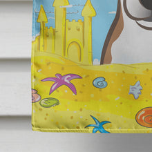 Load image into Gallery viewer, Jack Russell Terrier Summer Beach Flag Canvas House Size BB2128CHF