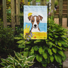 Load image into Gallery viewer, Jack Russell Terrier Summer Beach Garden Flag – Decorative Outdoor Yard Flag BB2128GF