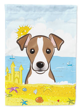 Load image into Gallery viewer, Jack Russell Terrier Summer Beach Garden Flag – Decorative Outdoor Yard Flag BB2128GF
