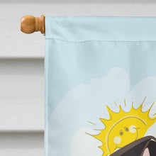 Load image into Gallery viewer, Jack Russell Terrier Summer Beach Flag Canvas House Size BB2129CHF