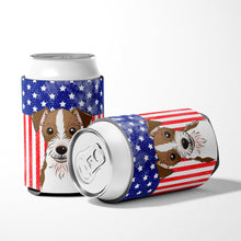 Load image into Gallery viewer, American Flag and Jack Russell Terrier Can or Bottle Hugger BB2132CC