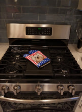 Load image into Gallery viewer, American Flag and Yorkie Yorkishire Terrier Oven Mitt BB2134OVMT