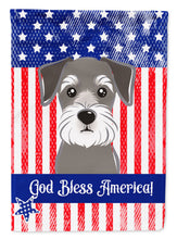 Load image into Gallery viewer, Schnauzer Flag Canvas House Size BB2136CHF