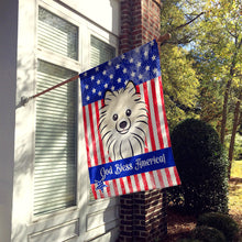 Load image into Gallery viewer, Pomeranian Flag Canvas House Size BB2137CHF