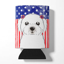 Load image into Gallery viewer, American Flag and Maltese Can or Bottle Hugger BB2138CC