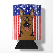 Load image into Gallery viewer, American Flag and German Shepherd Can or Bottle Hugger BB2141CC