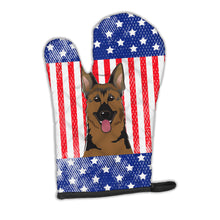Load image into Gallery viewer, American Flag and German Shepherd Oven Mitt BB2141OVMT