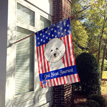 Load image into Gallery viewer, Bichon Frise Flag Canvas House Size BB2147CHF