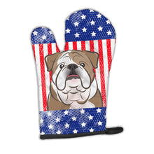 Load image into Gallery viewer, American Flag and English Bulldog  Oven Mitt BB2149OVMT
