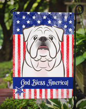 Load image into Gallery viewer, White English Bulldog  Garden Flag – Decorative Outdoor Yard Flag BB2150GF