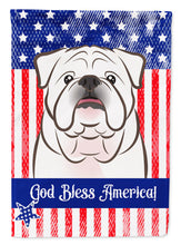Load image into Gallery viewer, White English Bulldog  Garden Flag – Decorative Outdoor Yard Flag BB2150GF