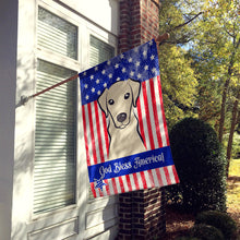 Load image into Gallery viewer, Yellow Labrador Flag Canvas House Size BB2152CHF