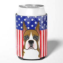 Load image into Gallery viewer, American Flag and Boxer Can or Bottle Hugger BB2153CC