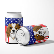 Load image into Gallery viewer, American Flag and Cavalier Spaniel Can or Bottle Hugger BB2154CC