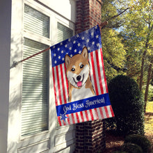 Load image into Gallery viewer, Shiba Inu Flag Canvas House Size BB2155CHF