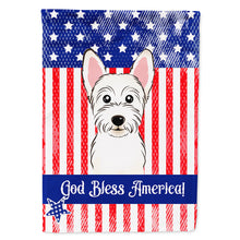 Load image into Gallery viewer, Westie Flag Canvas House Size BB2156CHF
