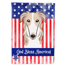 Load image into Gallery viewer, Borzoi Flag Canvas House Size BB2158CHF