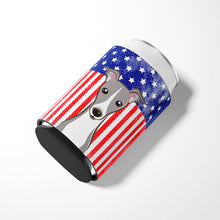 Load image into Gallery viewer, American Flag and Italian Greyhound Can or Bottle Hugger BB2166CC