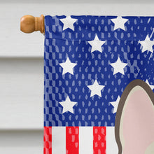 Load image into Gallery viewer, God Bless American Flag with French Bulldog Flag Canvas House Size BB2168CHF